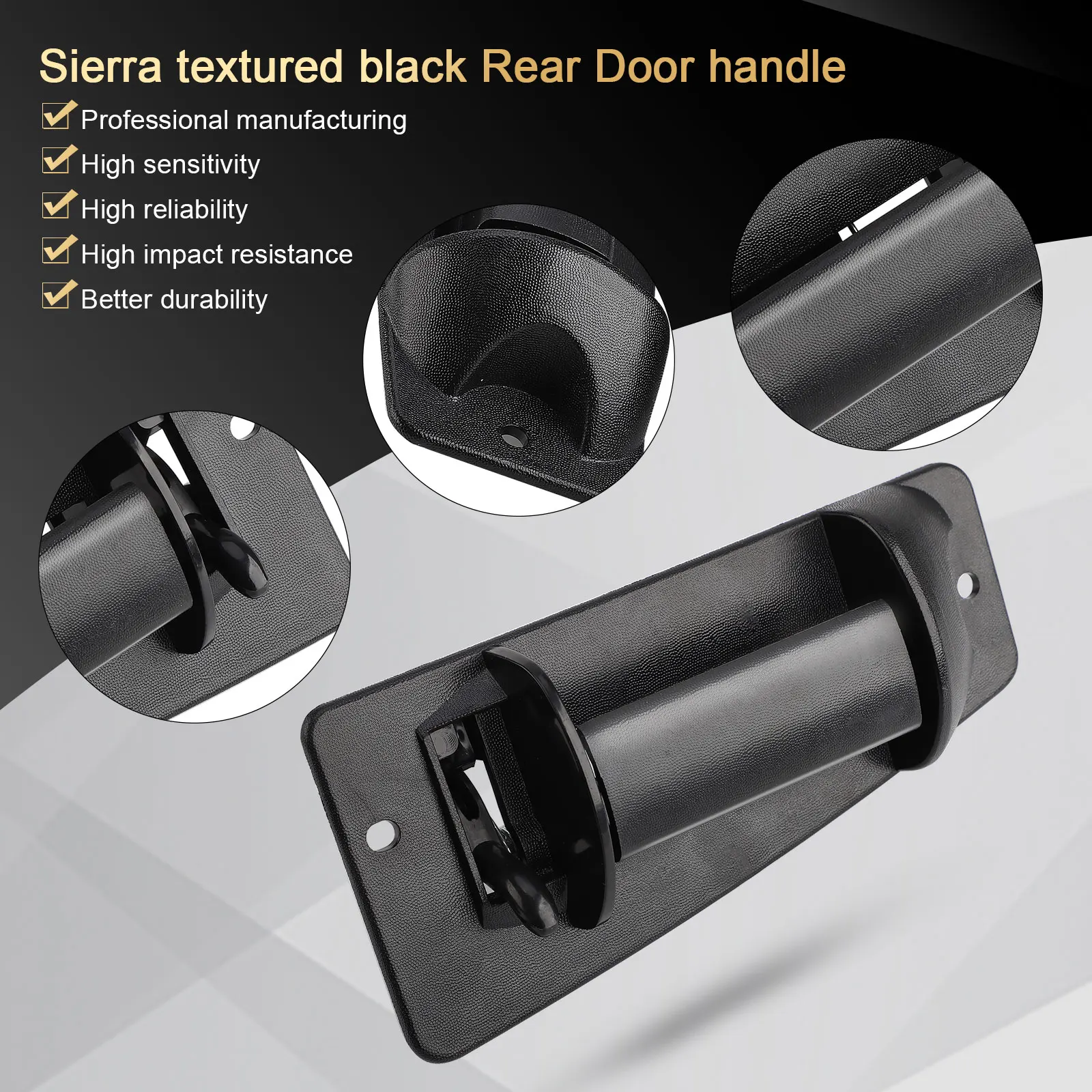 Фото Расширенная Внешняя Дверная Ручка Для Chevrolet Silverado 1500 2500 3500 GMC Sierra 99-07, Совместимая С Левой И Правой Стороной №4