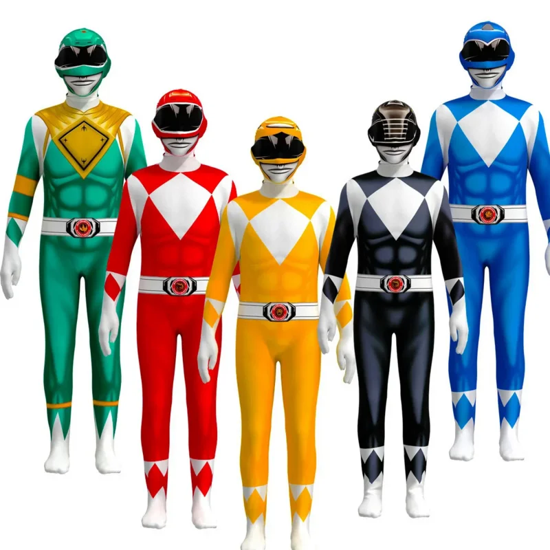 Детский костюм супергероя Power Samurai Sentai Shinkenger Ranger, костюмы для косплея, костюмы на Хэллоуин