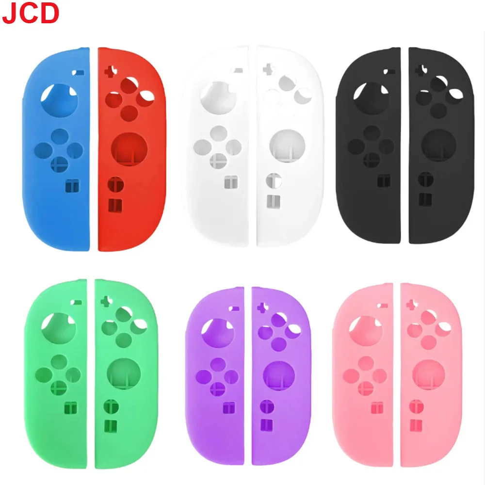 Фото Силиконовый мягкий чехол JCD, защитный чехол для ручки для Nintendo Switch 2, NS2, контроллер Joy-Con, полная защита кожи №2