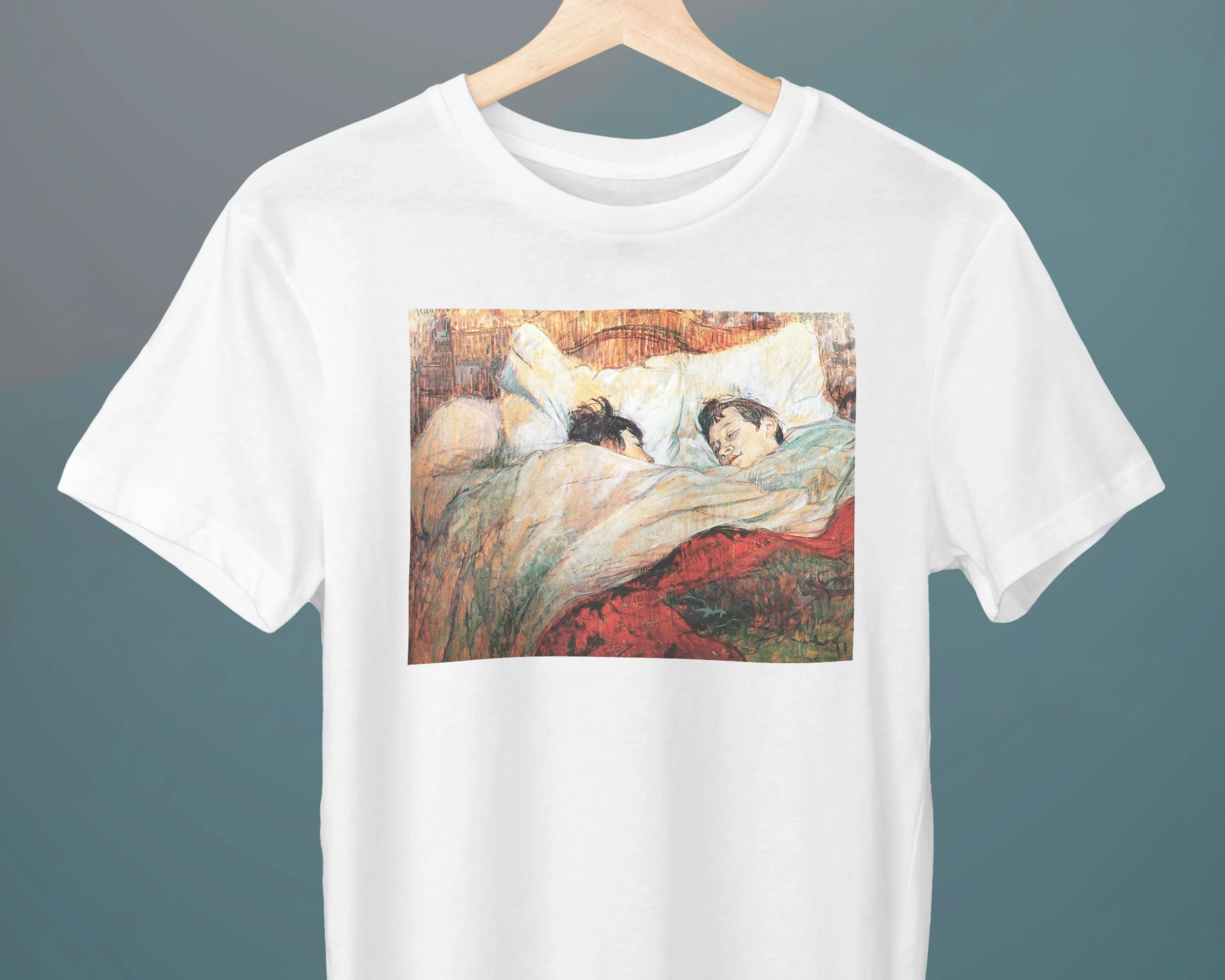 Футболка унисекс The Bed Le Lit, Анри де Тулуза