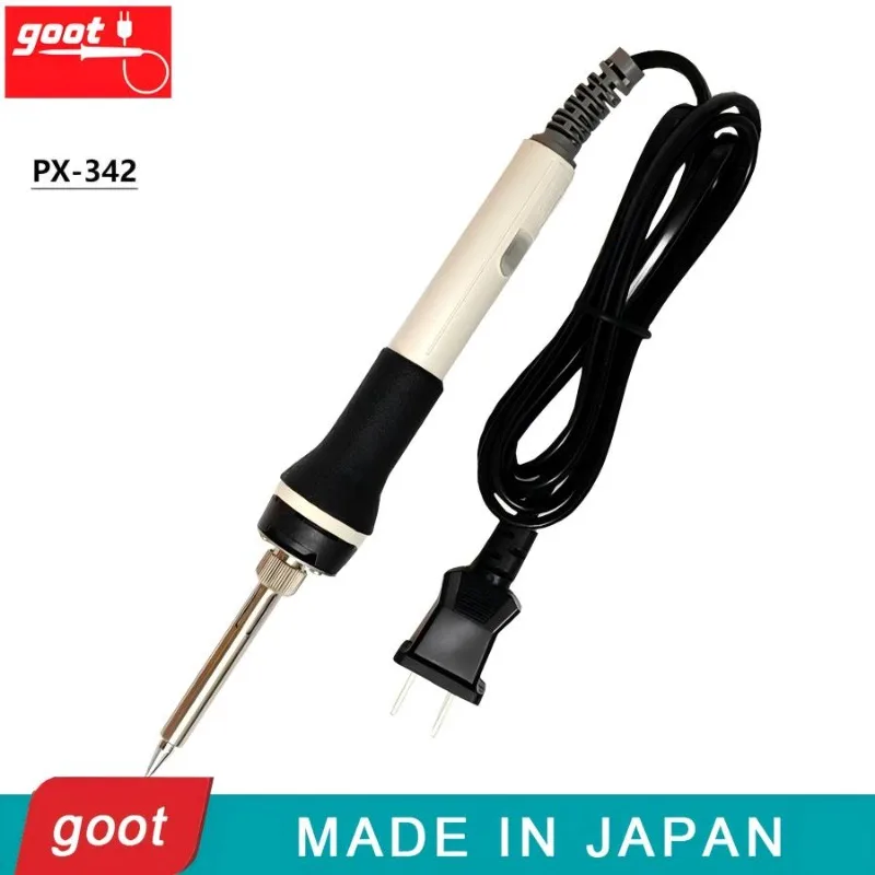 Фото Япония GOOT PX-342 Паяльник постоянной температуры - 420р ℃ , 220 В, бессвинцовый сейф для сварки печатных плат и ремонта электроники №2