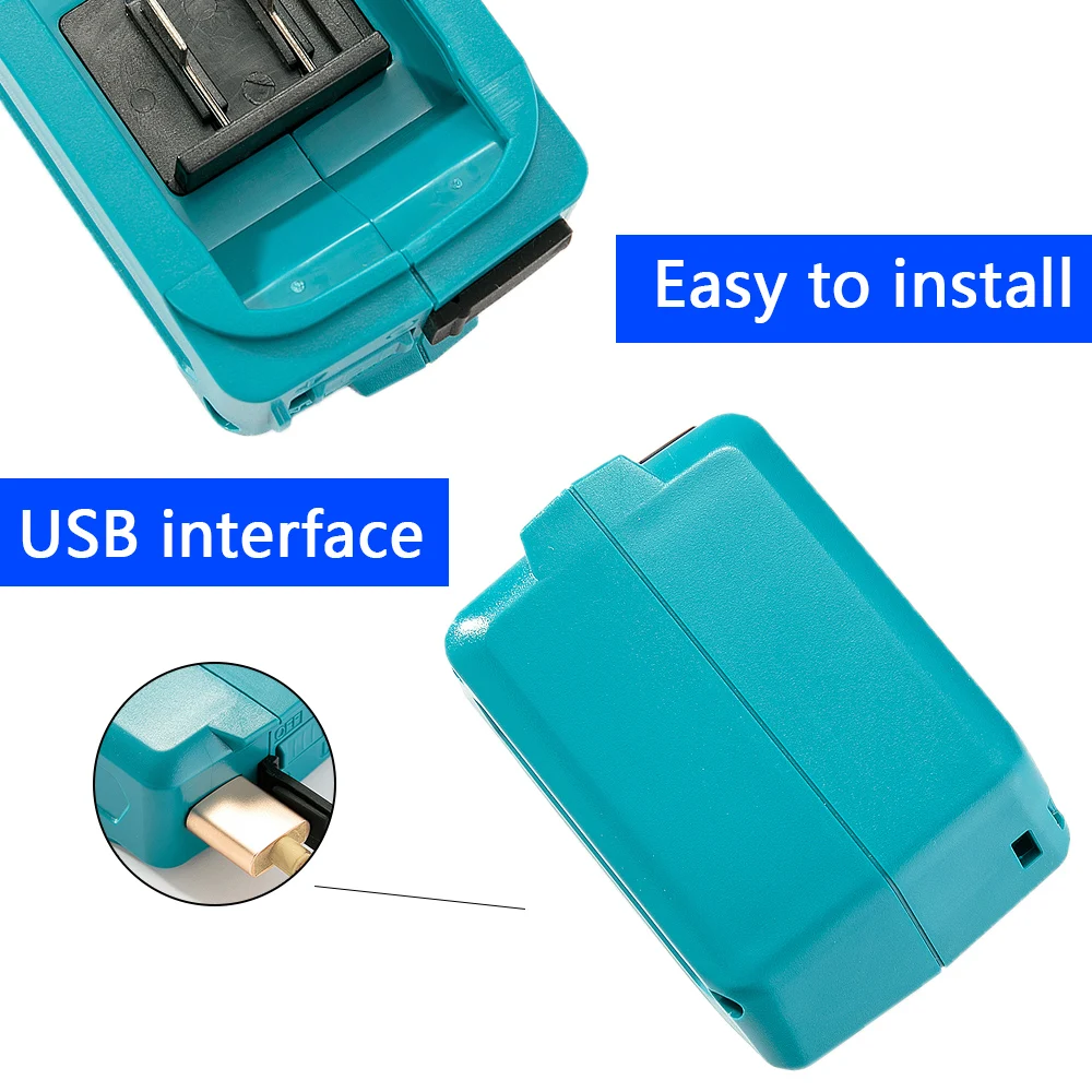 Адаптер Bl1021 для планшетов makita, 12 В, 10,8 В, литиевая батарея, usb-устройство для планшетов bl1041, bl1016