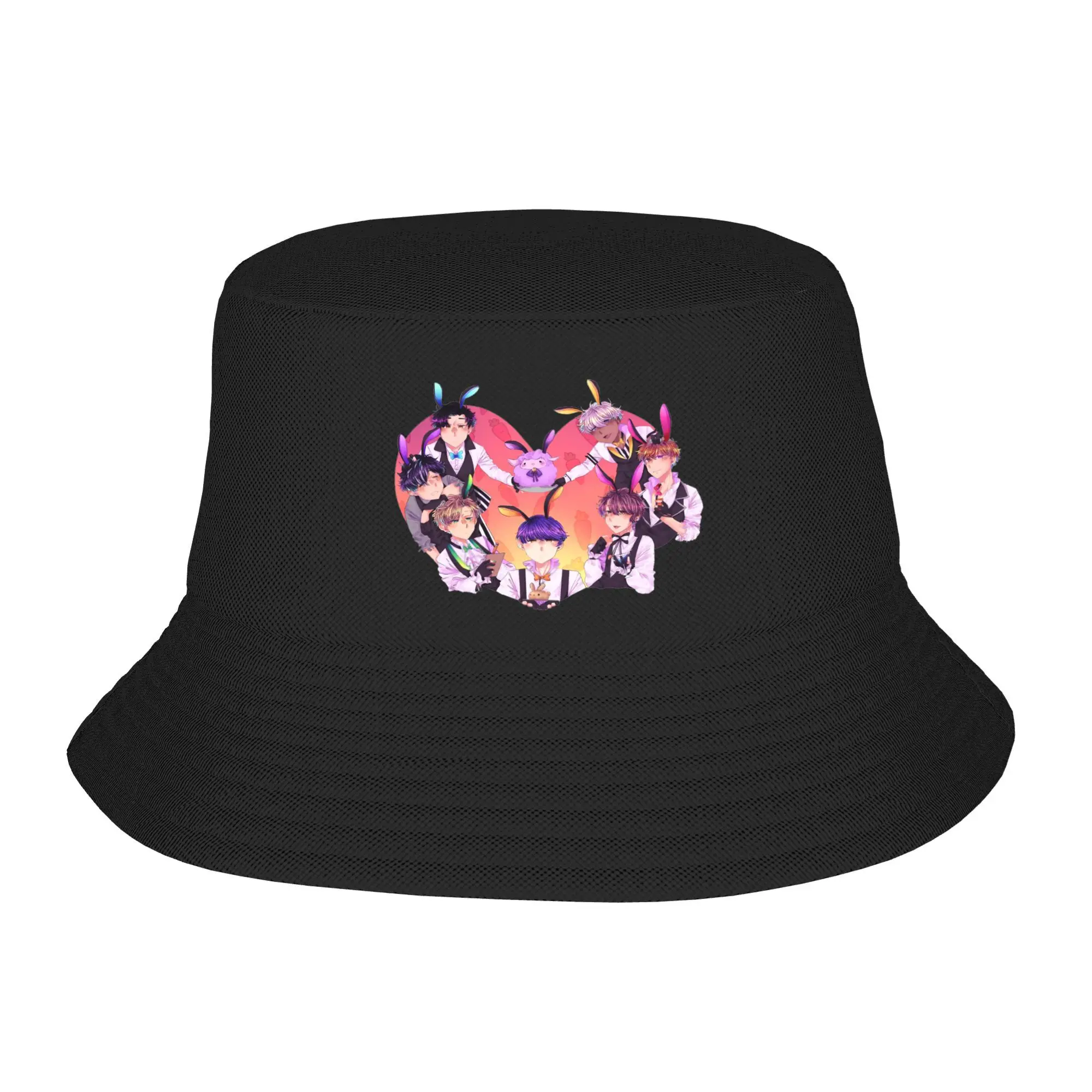 Панама-ведро Bunny Event Obey Me, шляпы-боб, уличные крутые осенние шапки для лета, пляжной рыбалки, унисекс, рыбацкие шапки