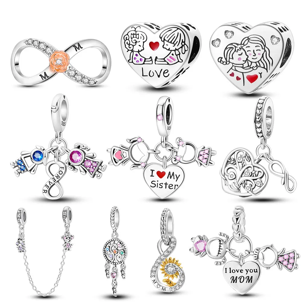 Оригинальные подвески-бусины для браслетов Pandora