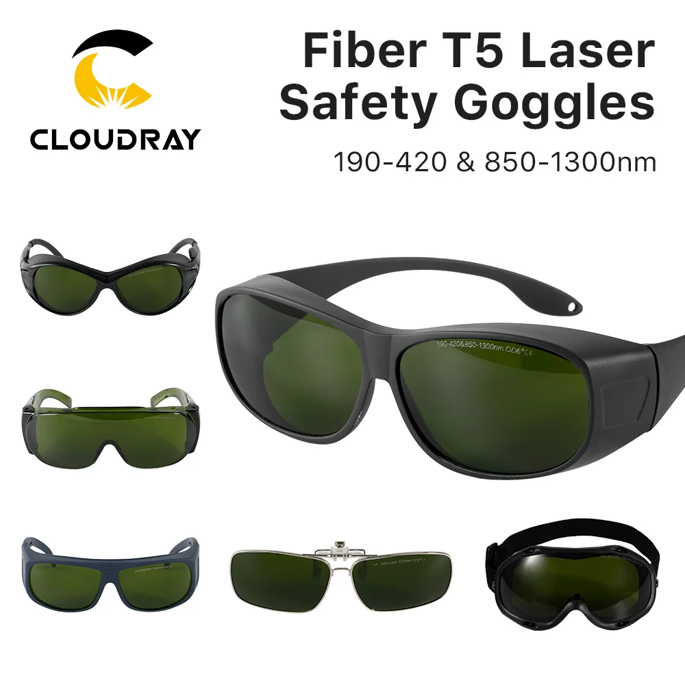 Cloudray 1064nm OD6 + защитные очки для лазера, защитные очки, защитные очки для YAG DPSS, волоконный лазер