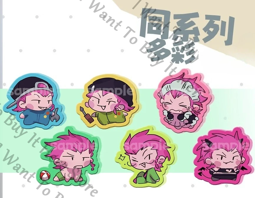 Аниме Danganronpa Kazuichi Souda Tanaka Gandamu косплей мультфильм акриловый мини-стоячий знак орнамент-подставка фигурка талисман подарок