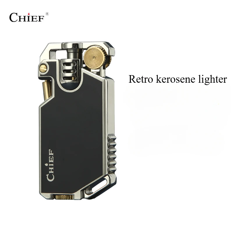 Фото CHIEF-Resin Craft Kero matrimonio Зажигалка с открытым пламенем Старомодный шлифовальный круг Высококачественный мужской подарок Recent Горячие продажи продуктов №3