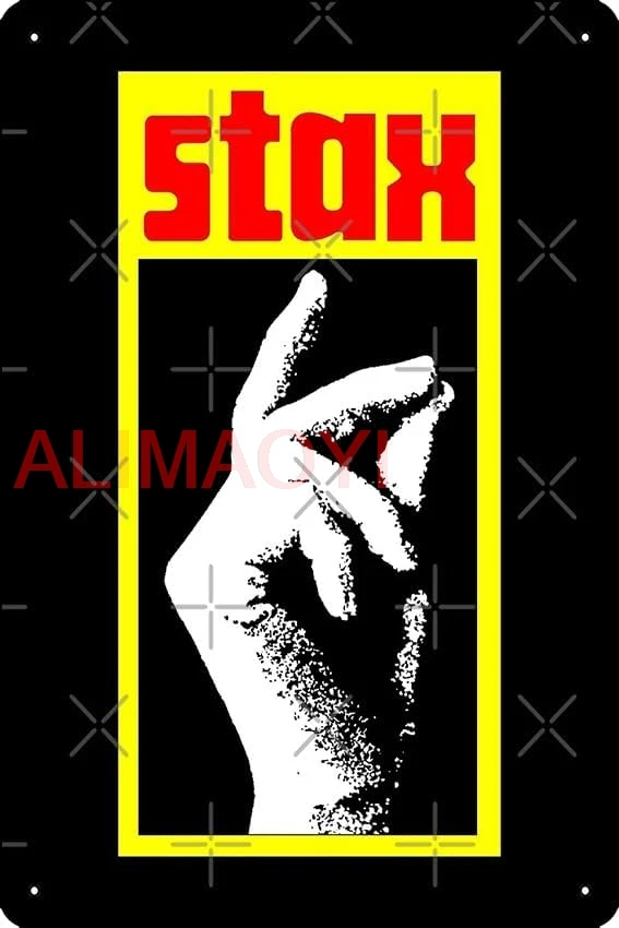 Плакат Stax, забавная металлическая жестяная вывеска для дома, кухни, бара, комнаты, гаража, декор 8 x 12 дюймов ALA
