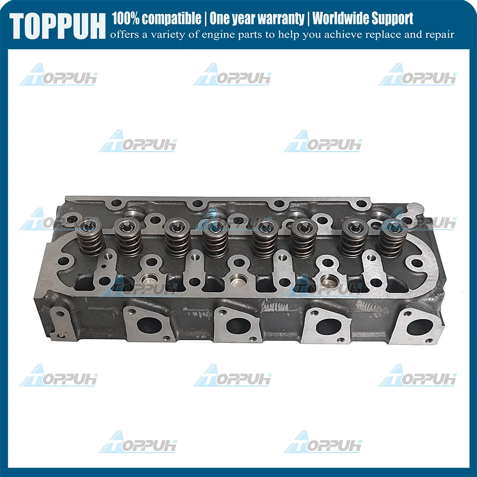 Новая головка блока цилиндров V1505 с клапанами для Kubota V1505 V1505D V1505-T V1505-E