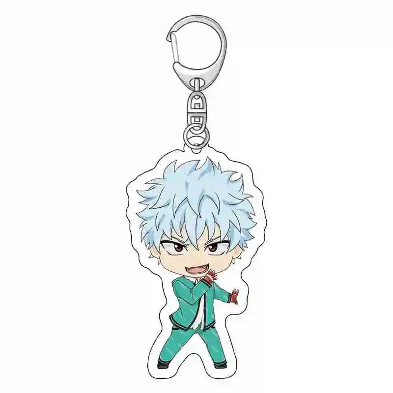 Фото Hot Anime The Disastrous Life of Saiki K Acrylic Keychain Model Figure Cosplay Plate Holder Topper Desk Decor Plate Gift №3