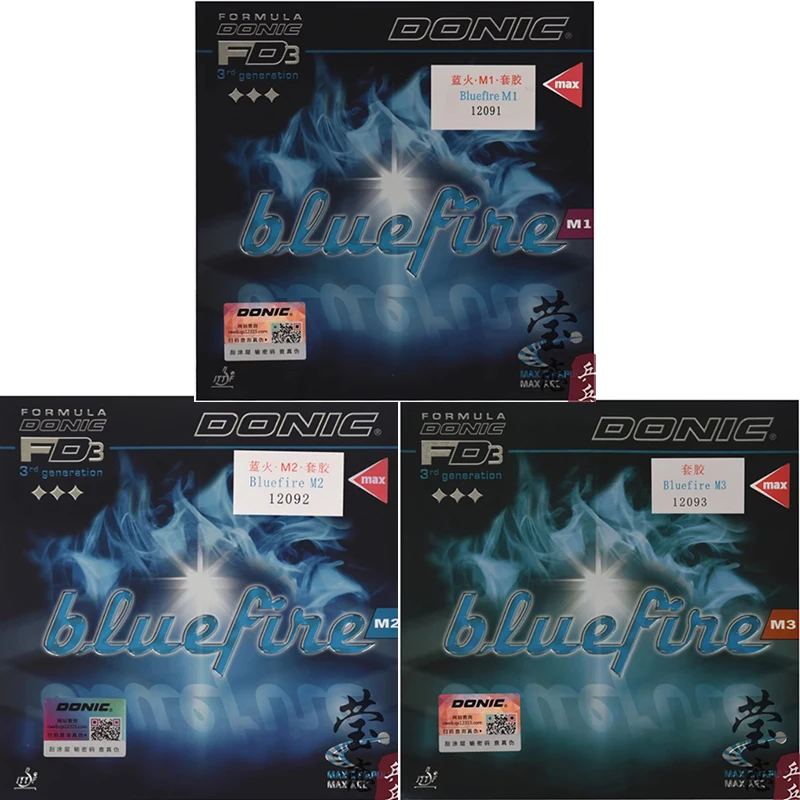 Donic bluefire M1 M2 M3 резиновые накладки для настольного тенниса, не липкие резиновые прищики в быстрой атаке с петлей, ракетка для пинг-понга, игра