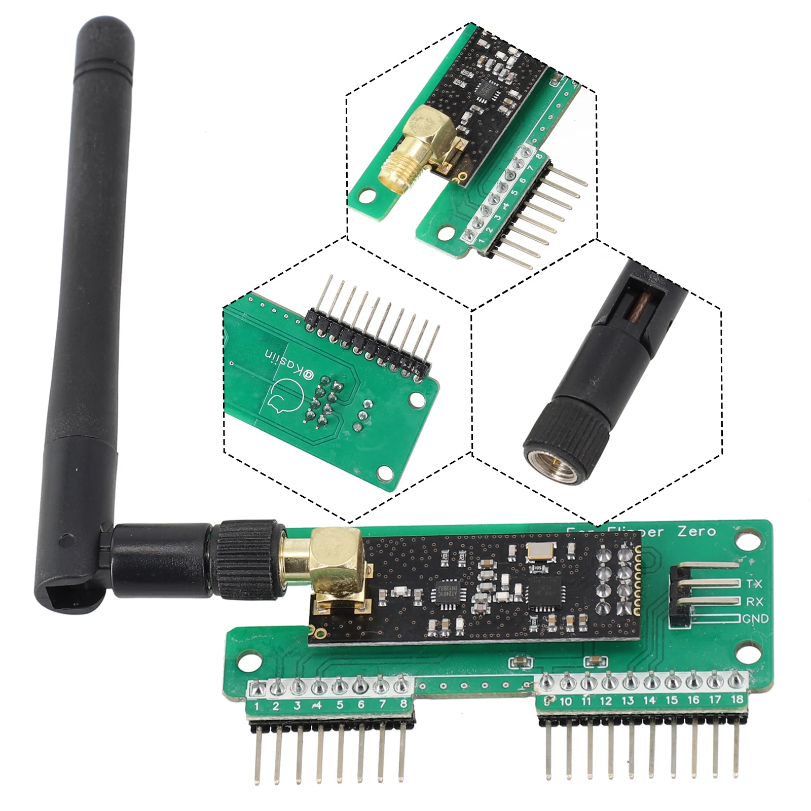 Мультиплата NRF24 + ESP32NRF24 модуль макетная плата модуль модификации GPIO CC1101 модуль для переворачивания в положение (art.: 3920c522d42cc) - 3920c522d42cc