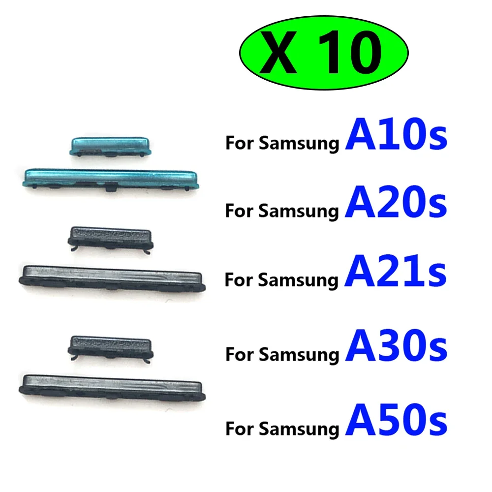 Фото Новая боковая клавиша питания + кнопка регулировки громкости для Samsung A10S A20S A21S A30S A50S запасная часть аксессуары для мобильных телефонов №3