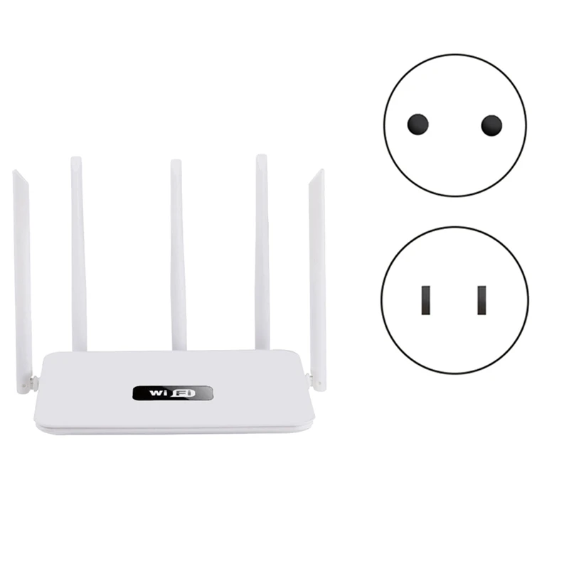 Wi-Fi-роутер с 5 антеннами, 2,4 ГГц, 300 Мбит/с