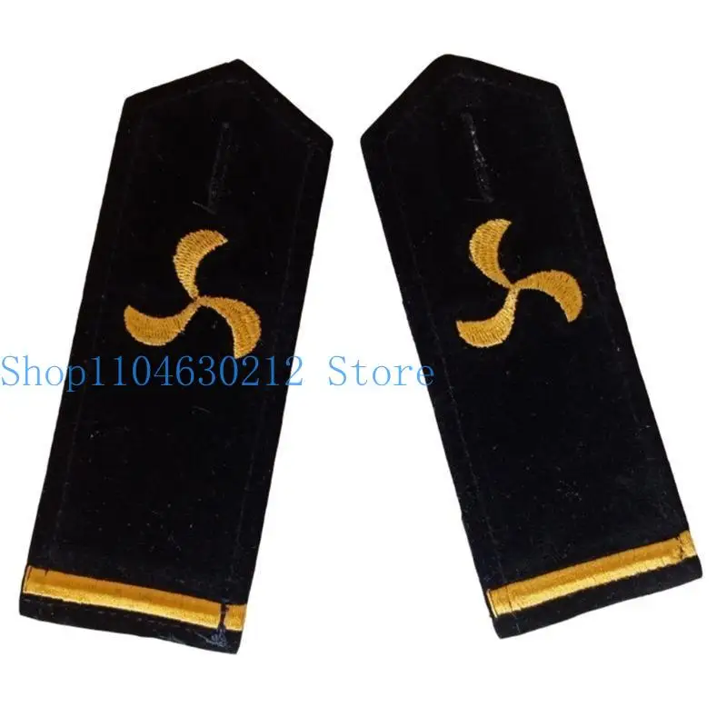 Фото 652F Профессиональный охранник Epaulets капитан вышитый дизайн для драмы №2