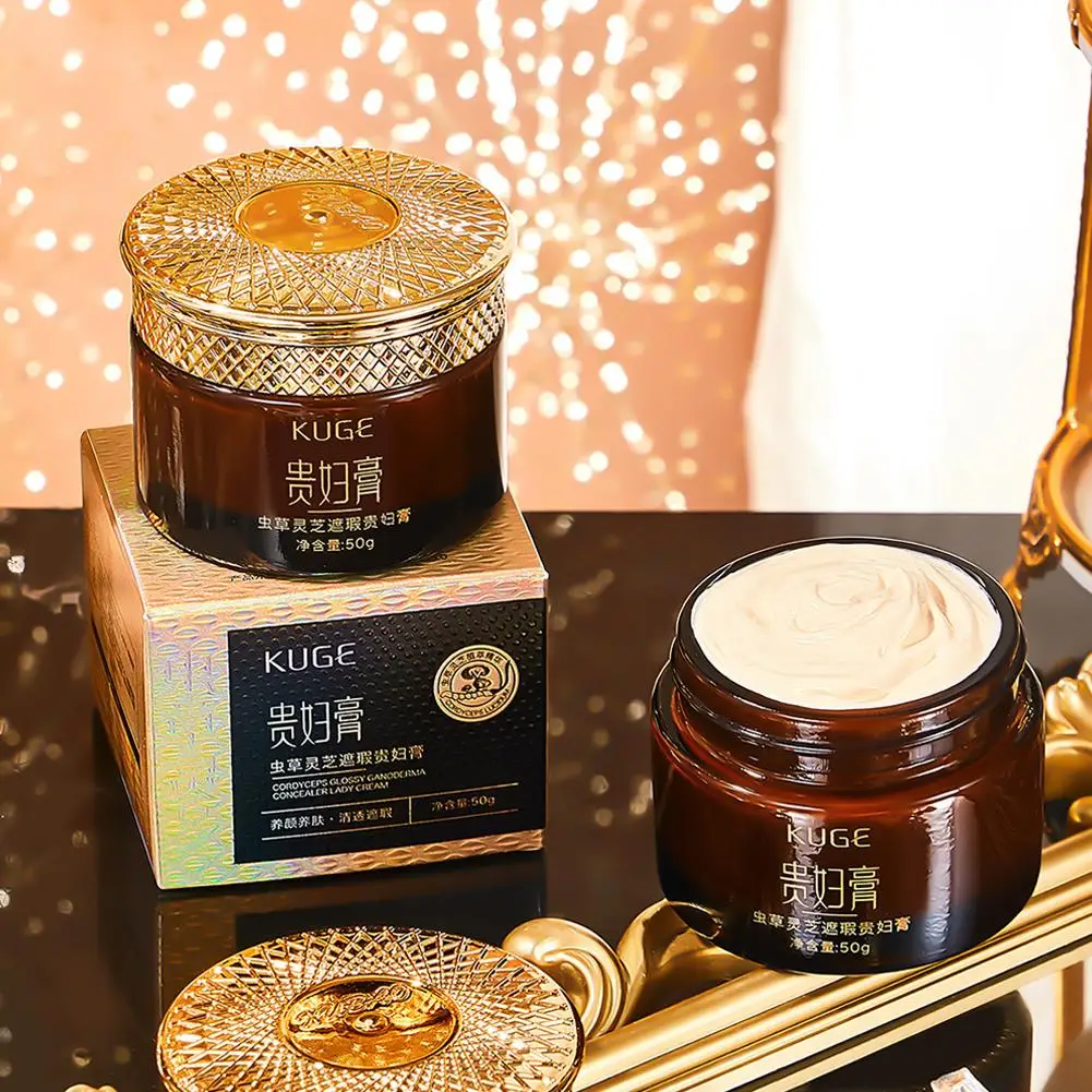 Фото Noble Lady Cream Fairy Lazy Repair Отбеливание кожи Увлажняющий натуральный крем для лица Кордицепс Ganoderma Lumin Cream L8D9 №5
