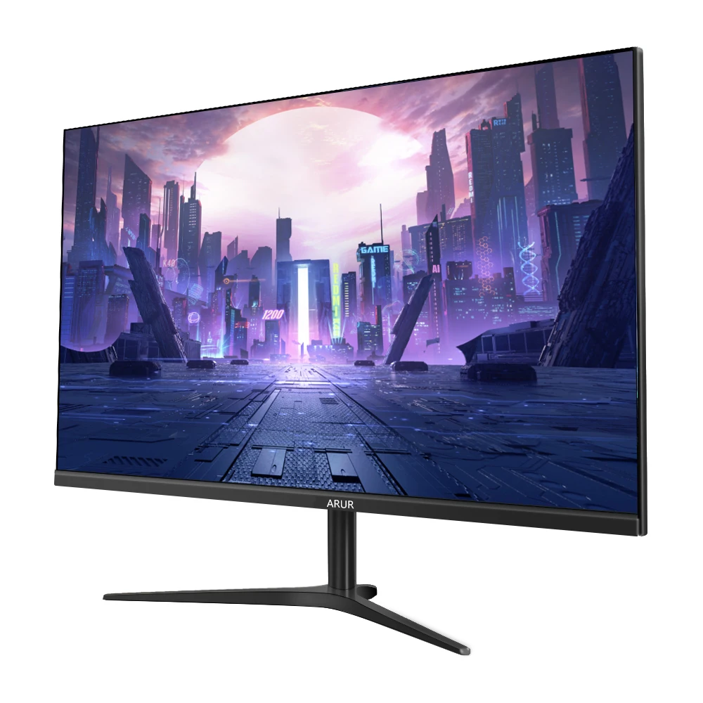Фото ARUR 27-дюймовый ПК IPS монитор 144 Гц ЖК-дисплей HD 165 Гц Настольный игровой компьютер экран плоская панель HDMI-Совместимость/DP №4