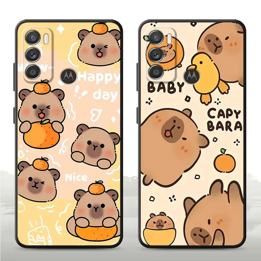Чехол для телефона Capybara для Motorola Moto G30 G51 G60S G71 G22 G32 G52 G72 Edge 20 Lite 30 Fusion Soft Cover