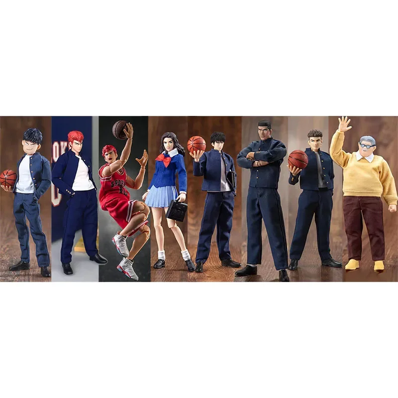 Игрушки Dasin/GT Slam Dunk Hanamichi Sakuragi Kaede рукава митсуй Hisashi Акаги Такенори Ryota Miyagi 1/12, экшн-фигурка из ПВХ