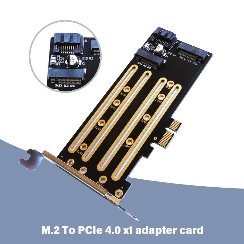 SSD-накопитель M.2 PCIe NVMe к плате адаптера PCIE Полноскоростная карта адаптера PCIE