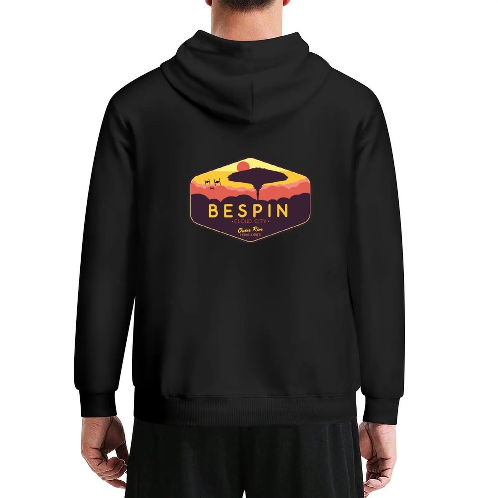 Толстовка с капюшоном Bespin Cloud City, Outer Rim Territories, осенняя куртка, мужская одежда в стиле аниме, мужская толстовка, мужская одежда, толстовка с рисунком