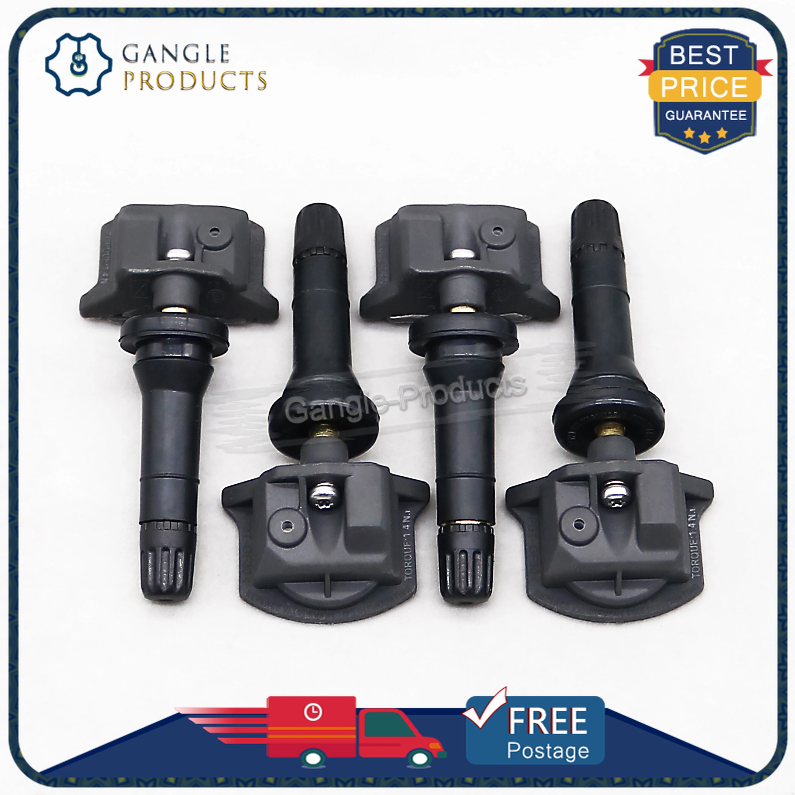 Датчик TPMS 52940-L1100 для Kia Sedona Optima Sorento K5 Hyundai HB20 Elantra Tucson Sonata датчик давления в шинах 433 МГц, 1/4 шт.