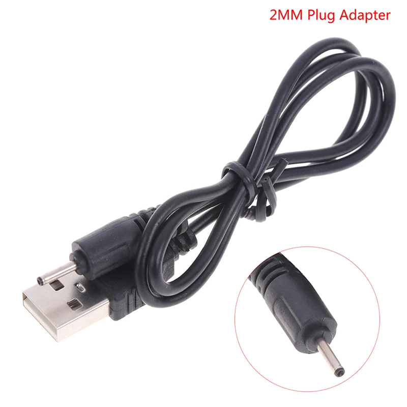 Фото 2,0 мм адаптер USB-кабель для зарядного устройства шнур для Nokia CA-100C небольшой контактный телефон №4