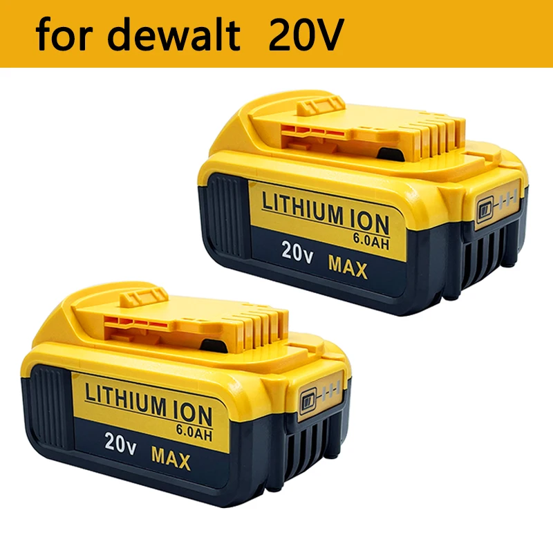 Аккумулятор для электроинструмента DeWalt DCB205 DCB 206 DCB181 DCB182 DCB200 20 в 4A 5A 6A 20 в