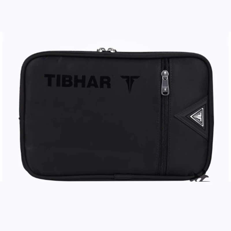 Фото Однослойный и двухслойный чехол Tibhar для настольного тенниса, новый стильный чехол для защиты ракетки для настольного тенниса, чехол для пинг-понга №2