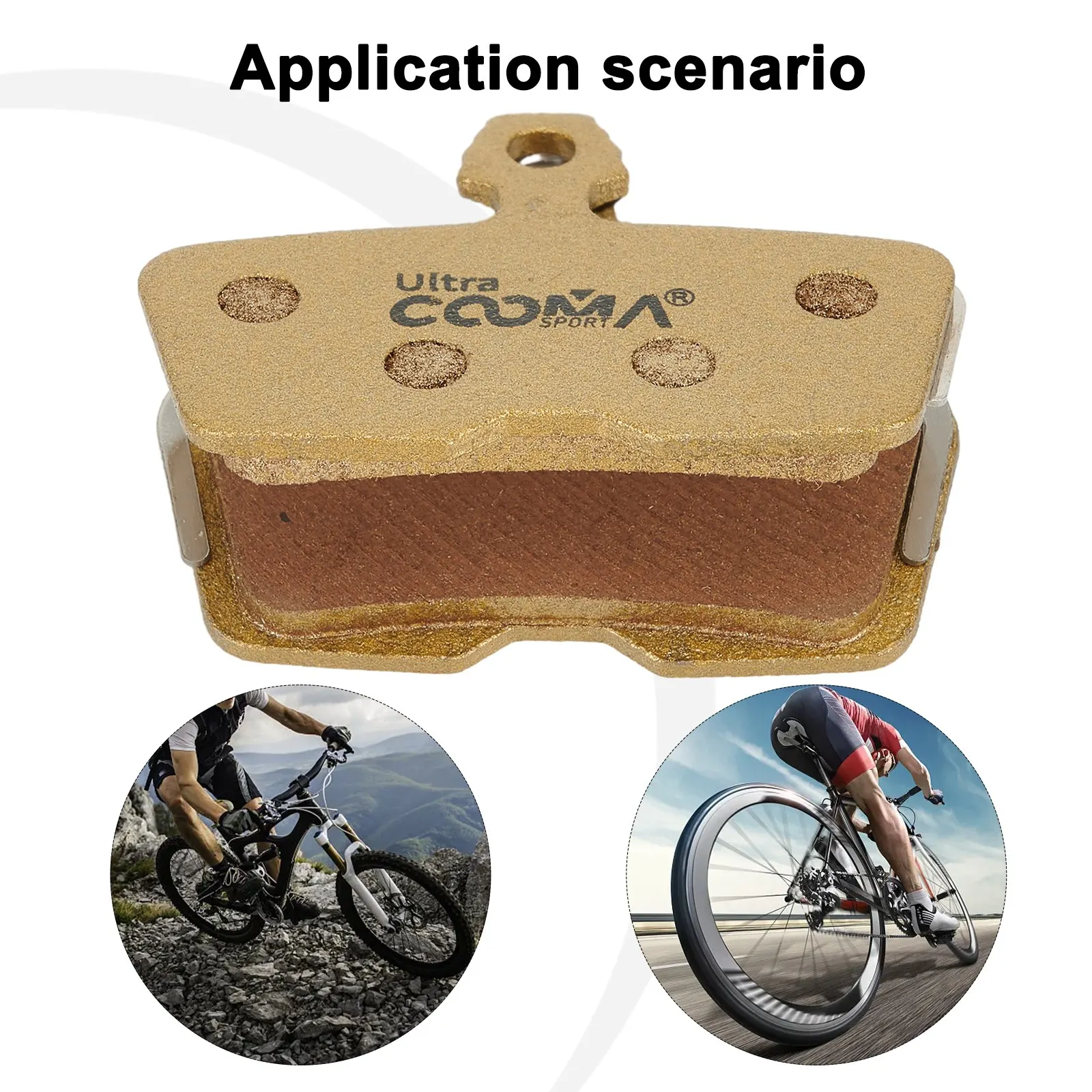 Фото 2 шт. велосипедные дисковые тормозные колодки для SRAM AVI1D Code R 2011 Guide RE, горячая распродажа, варианты металлической керамики из смолы, сверхлегкая запасная часть №4