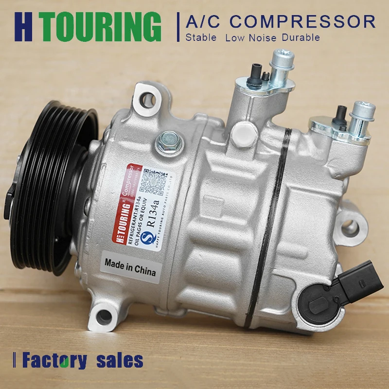 Компрессор переменного тока Audi A4 1.8L 2.0L/A5 Q5 Quattro 2.0L 3.2L PXE16 1K 0820803 Г 1К 0820803 S 1K 0820803 Т 1К 0820859 Д 1К 0820859