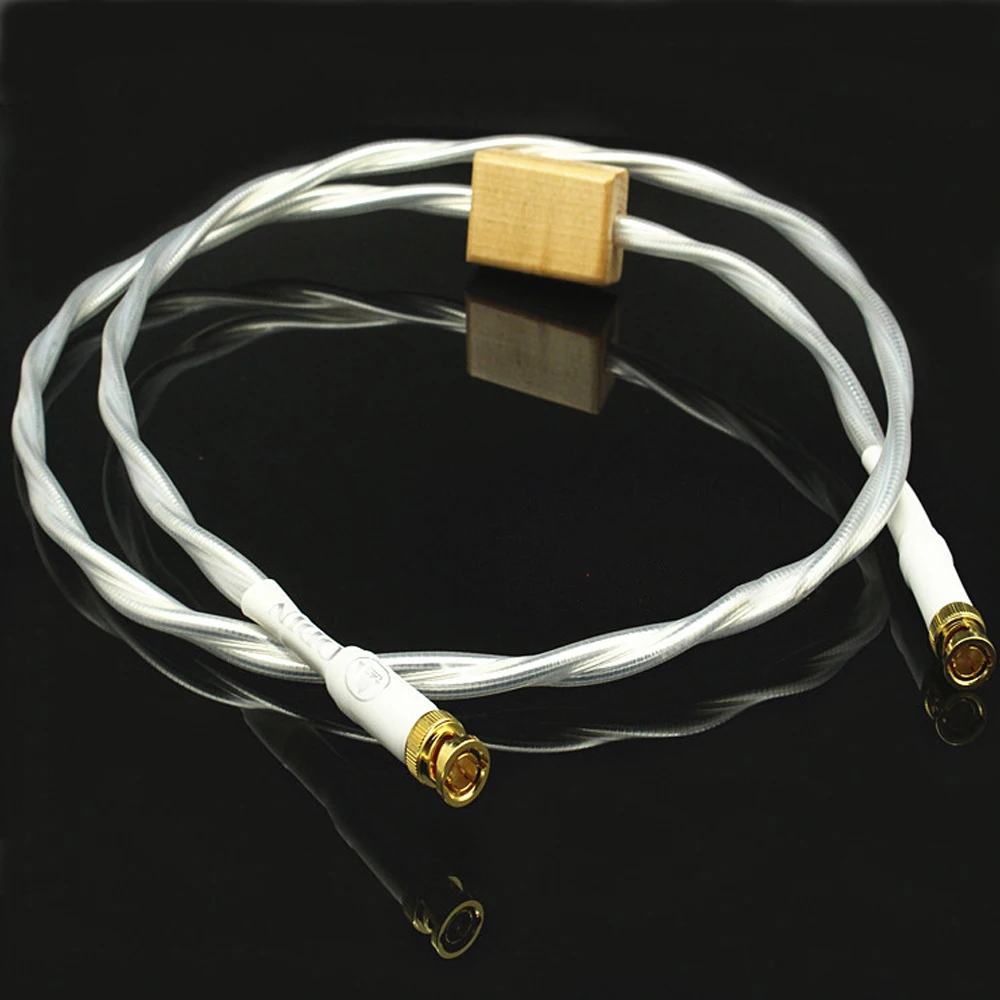 Hi-end Odin BNC цифровой коаксиальный кабель 75 Ом посеребренный HiFi аудио кабель