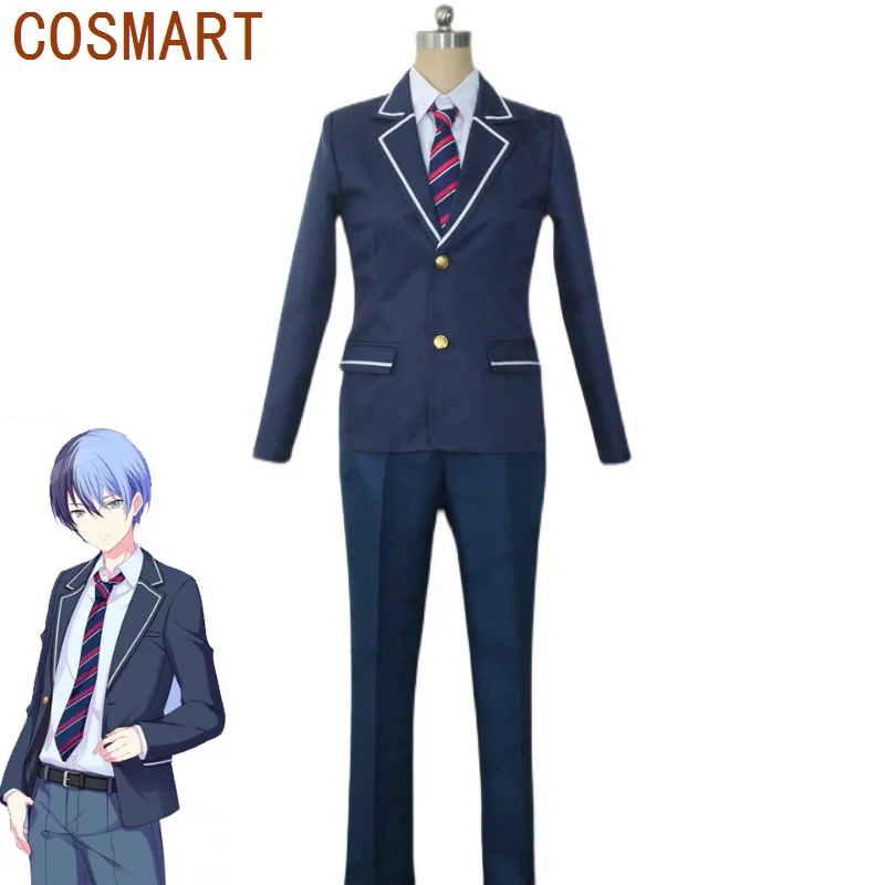 COSMART Game Project Sekai красочные сценические костюмы Aoyagi Toya для косплея форма для старшей школы костюмы на Хэллоуин