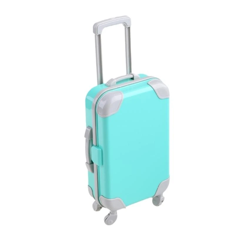 Фото Q0KB Mini Trolley False Dolls Travel Suitcase Упаковка для ресниц для ресниц Упаковка №2