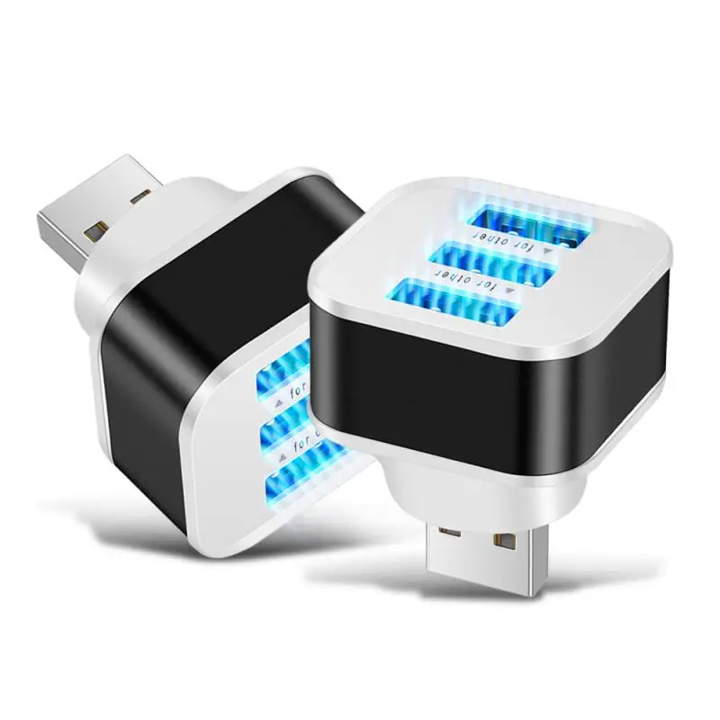 Портативный высокоскоростной Usb-разветвитель с 3 портами для быстрой передачи данных