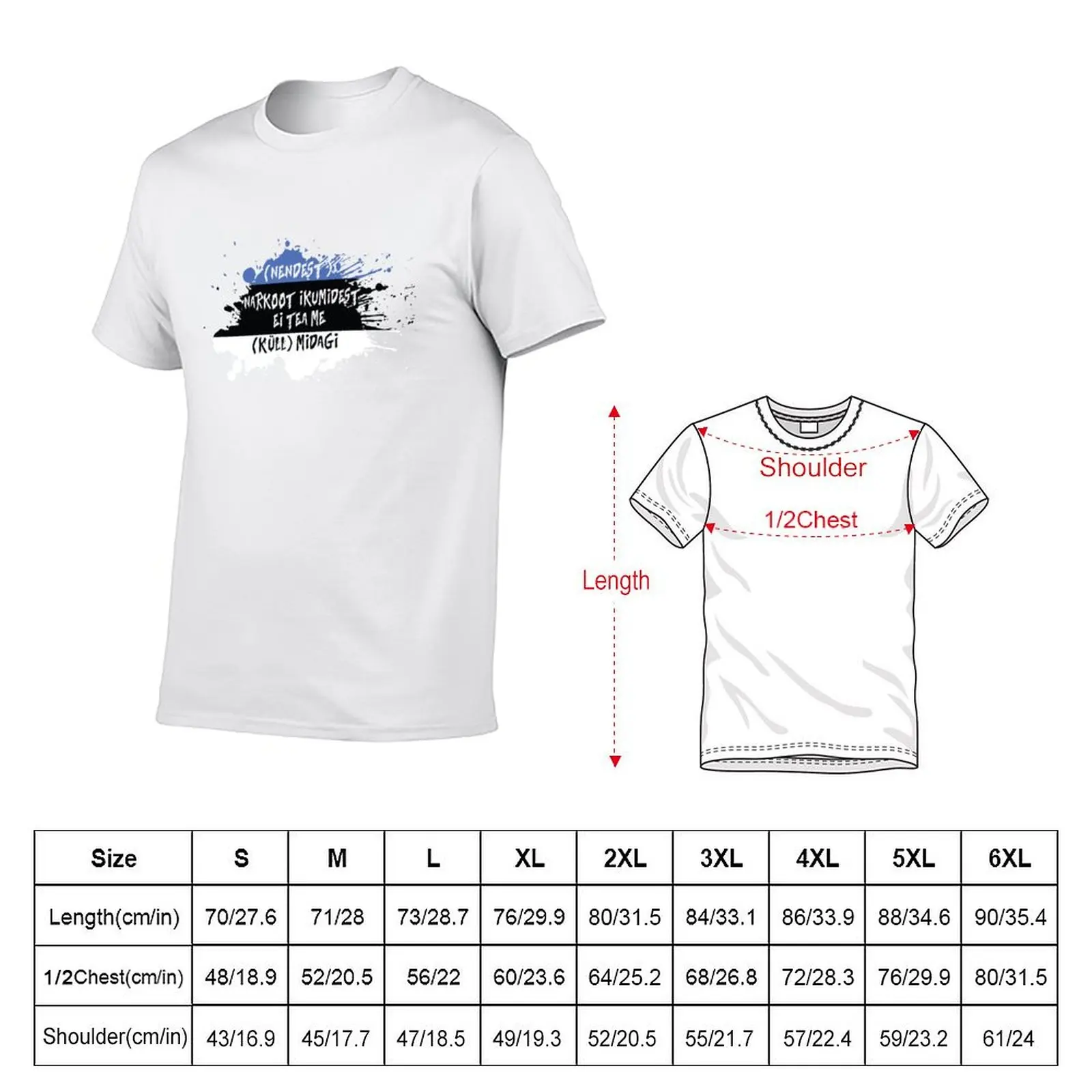(nendest) narkootikumizam ei tea me (kembali 3) lembut? 5)ezioneust & Puuluup - Estonia - Eurovision 2024 Футболка (art.: 3920d1e614e58) - 3920d1e614e58