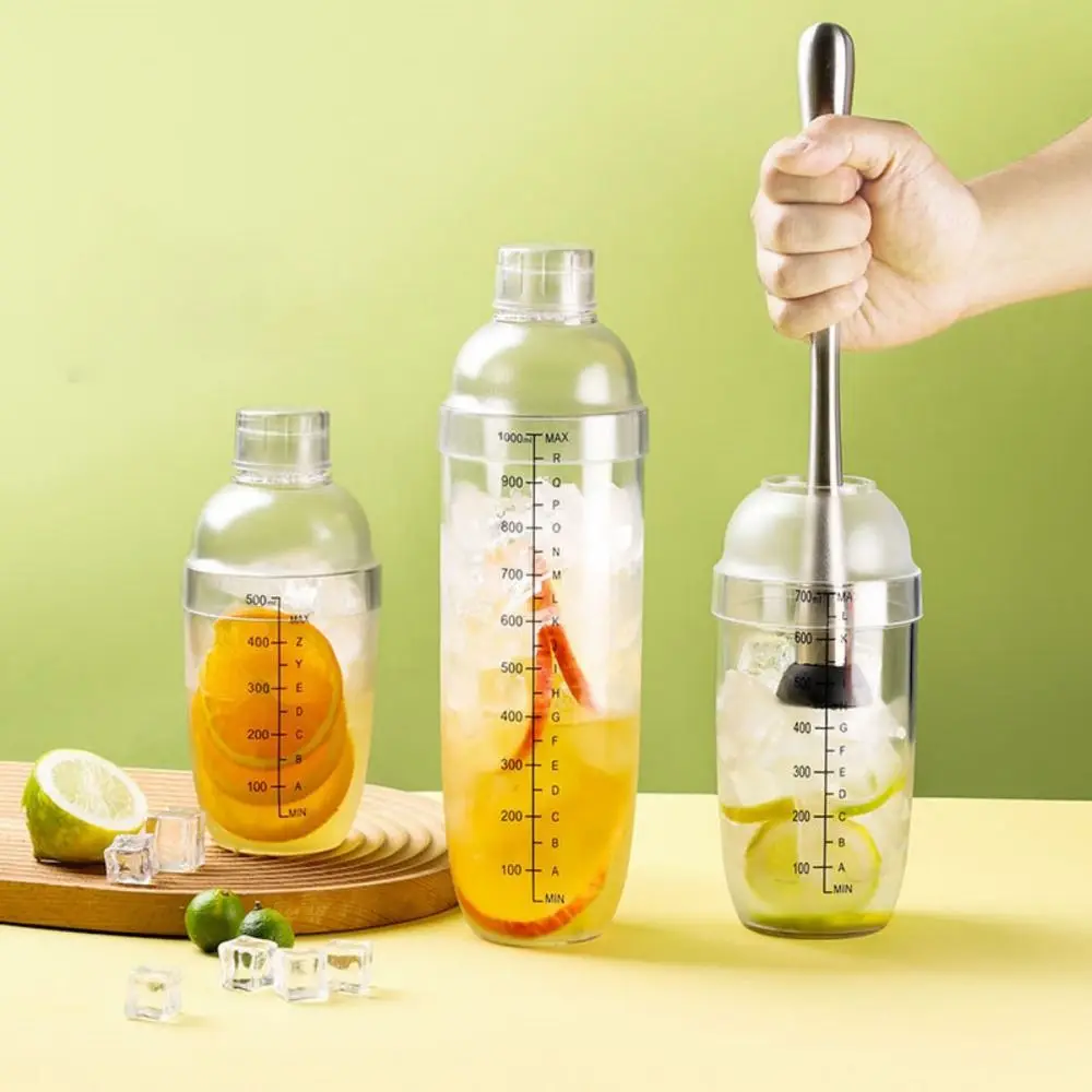 Фото 500/700/1000 мл чашка для миксера для коктейлей, не содержащая BPA, сломанное мороженое, напиток, ручной миксер, герметичный портативный набор чашек для коктейлей №2