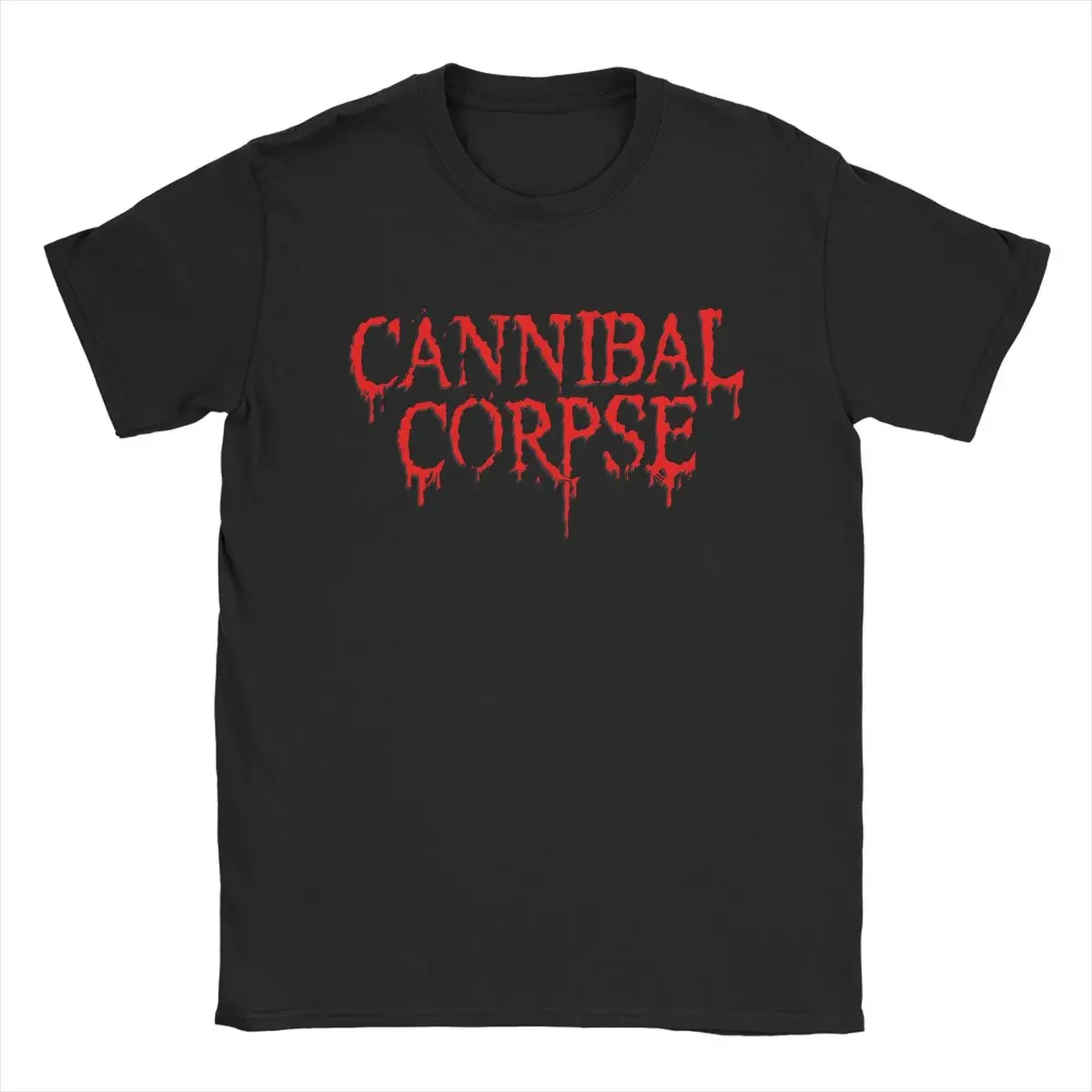 2025 New Arrival fashion Cannibal-Corpse-Symbol Men's T Shirt Novelty Tee Shirt Short Sleeve Crew Neck T-Shirts Pure Cotton 6xl