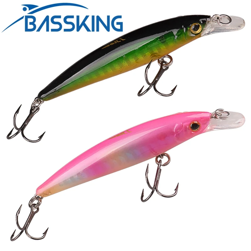 BASSKING приманка в форме гольяна, 70 мм, 5,5 г, искусственная приманка для рыбалки, искусственная плавающая приманка, рыболовная снасть