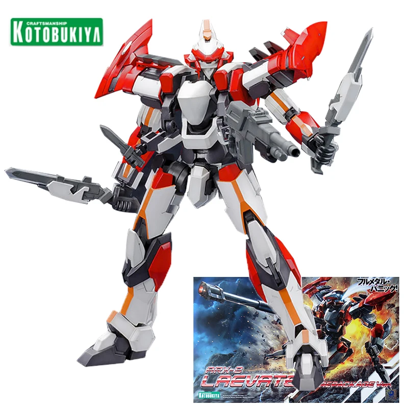 Полностью Металлическая паника Kotobukiya, масштаб 1/60, KP453 Пластиковый комплект модели ARX-8 LAEVATEIN, аниме, экшн-фигурка, коллекционные подарки для детей