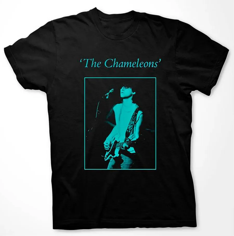 Хлопковая футболка для влюбленных The Chameleons Black Music JK302