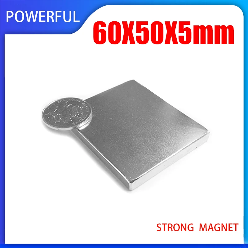 1 ~ 10 шт. 60x10x10 60x20x5 60x20x10 60x25x10 60x30x10 60x40x5 60x40x10 60x10 60x50x5 N35 NdFeB Блок мощные Постоянные Магнитные imanes