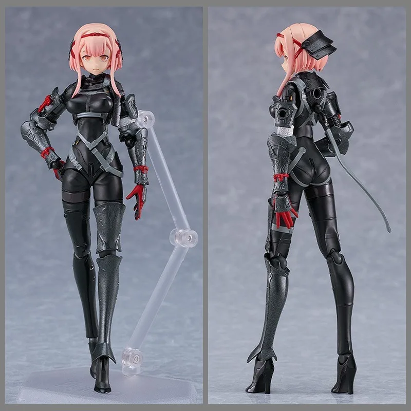 FALSLANDER Figma 621 #   Двойной нож самурая для девочек, экшн-кукла, украшение для изменения лица, коллекция фигурок в штучной упаковке, орнамент