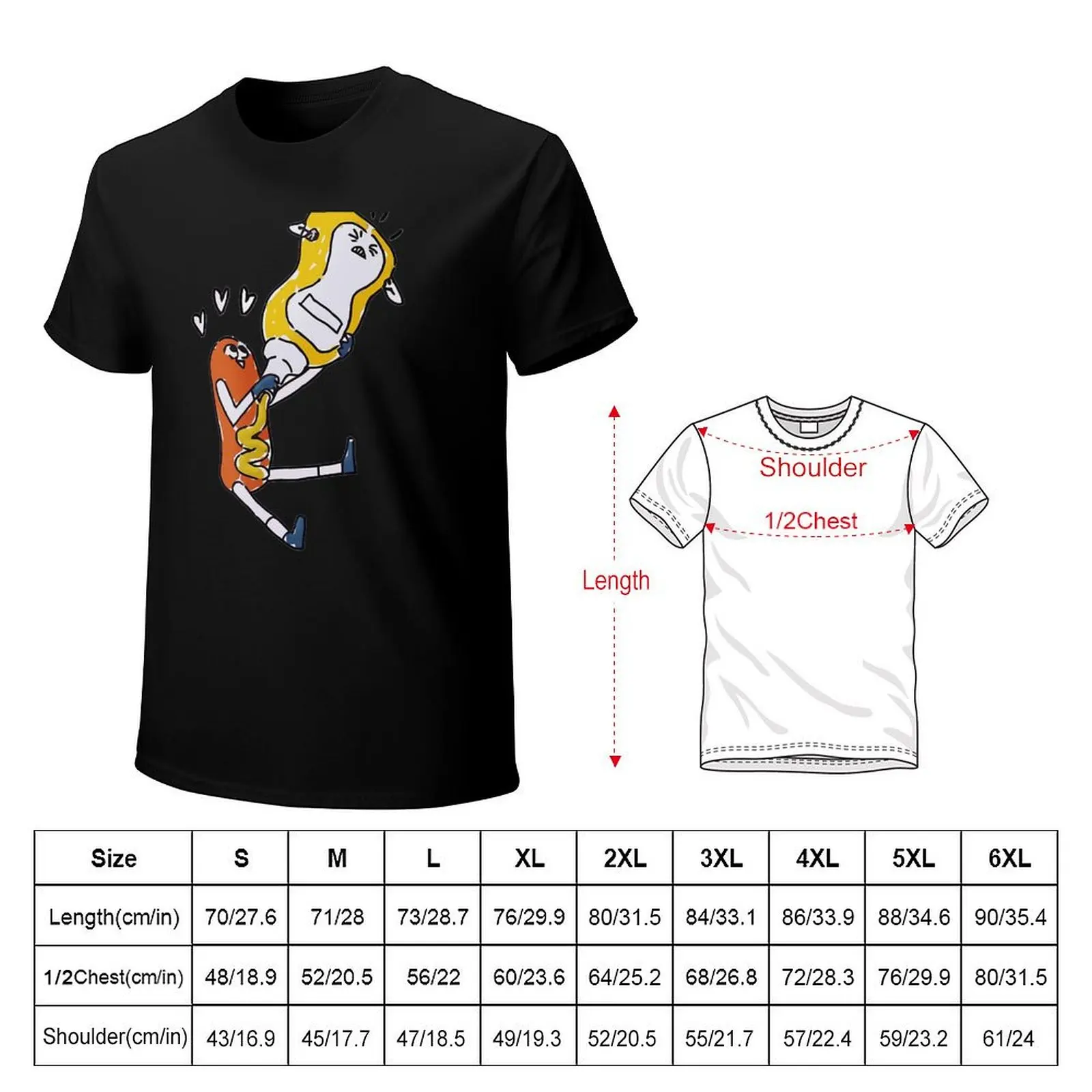 Фото Футболка Hawt Dawg Man Loves Mustard, блузка для мальчиков, модные рубашки с животным принтом, комплект мужских футболок с графическим рисунком №2