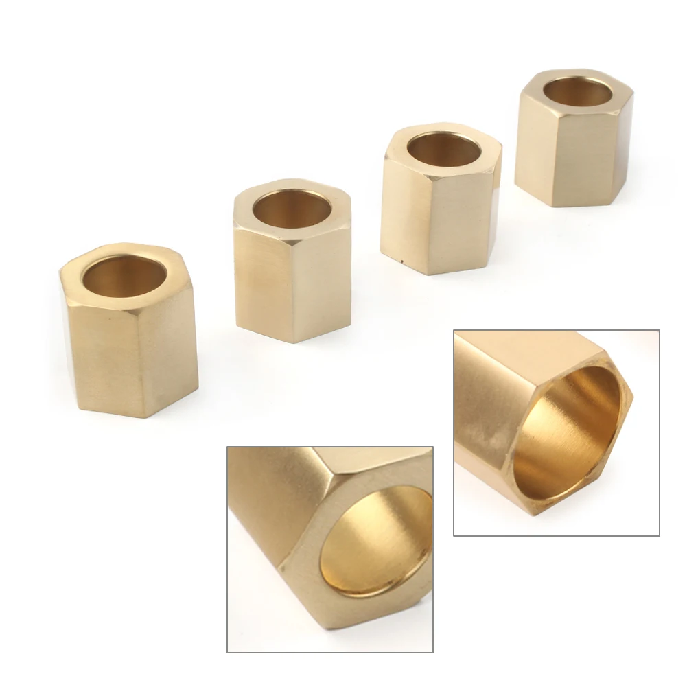 4Pcs Motorcycle Pushrod Cover Cup Set Brass Tube For Harley Sportster FL FX FLT FXST FXR FLST FXD XL EL Ironhead Super Glide