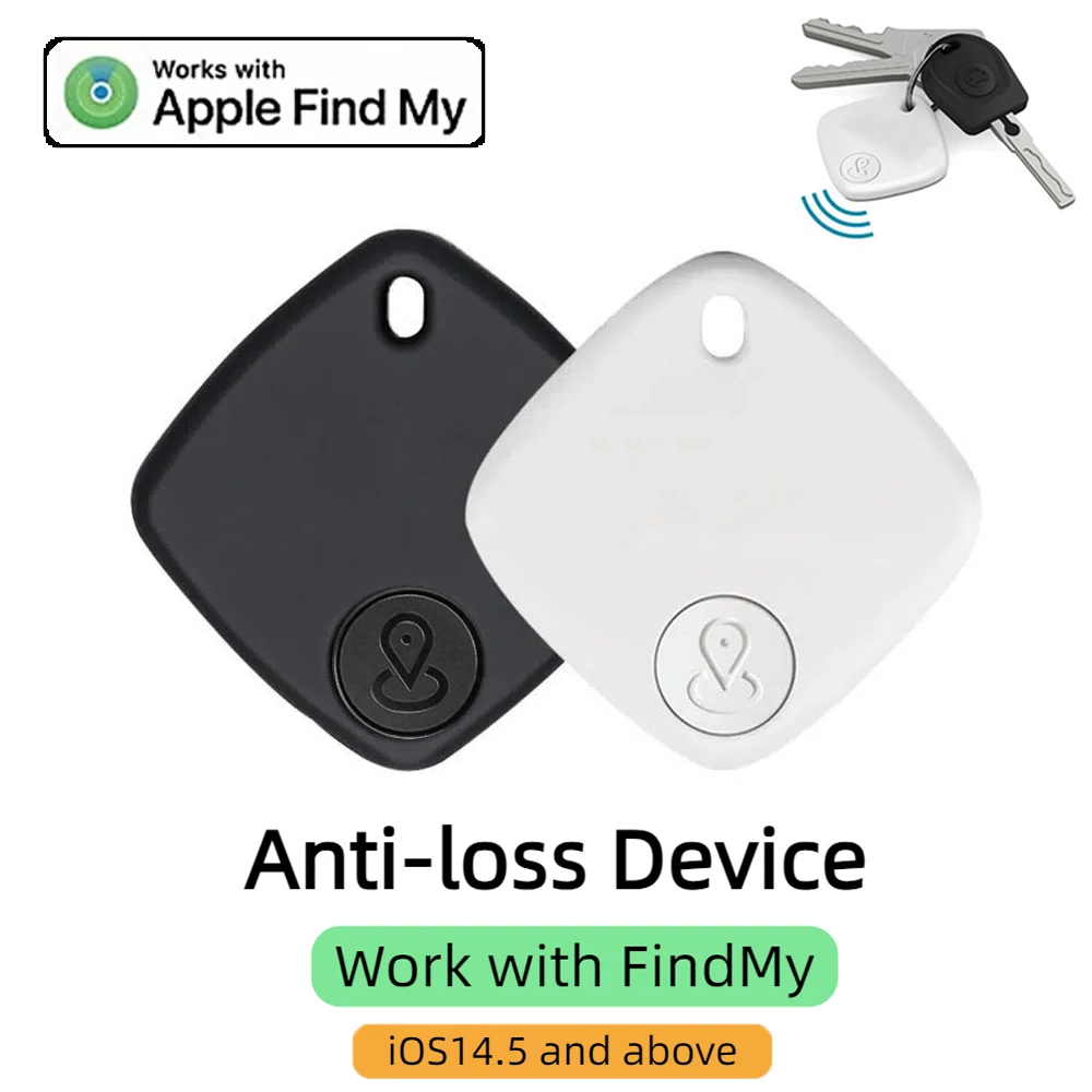 F2 Smart Airtag GPS позиционирование анти-потерянное устройство для iPhone iPad iOS Find My App Bluetooth трекер ключи/домашние животные/детский локатор Finder