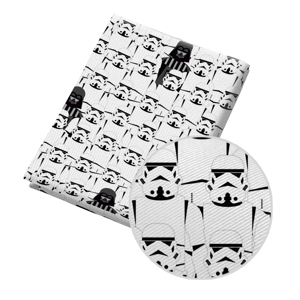 Фото Disney Baby Yoda, мультяшный принт, хорошее качество, саржевая ткань 50*145 см для шитья, рукоделие №2