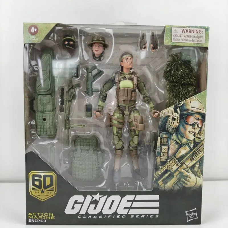 Г.И. Joe Classified Series 1/12 Dreadnok Road Pig & Rawkus Фигурки Морской снайпер Игрушечная модель Коллекционный подарок