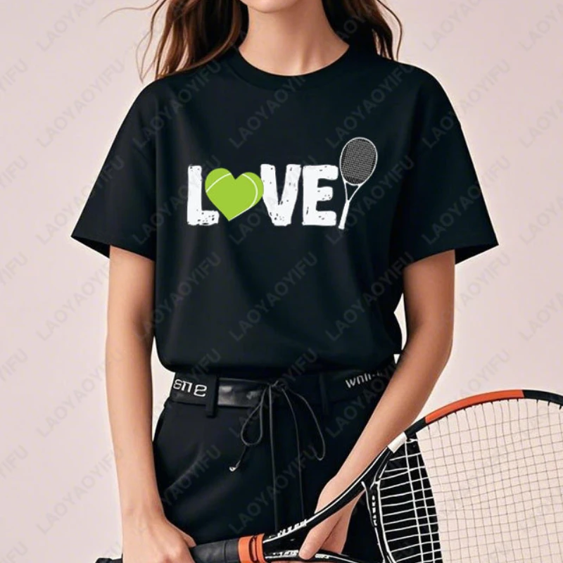Забавные топы Padel, женская теннисная футболка с графическим рисунком, женские футболки 2000-х годов Y2k в стиле Харадзюку, Ulzzang, повседневная одежда, ретро-тренд, крутая уличная футболка