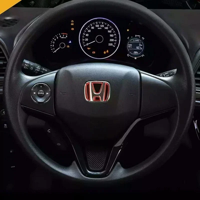 Для Honda Civic Accord Fit Jazz City CRV HRV Odyssey Jade углеродное волокно наклейка на руль автомобиля Стайлинг украшения аксессуары (art.: 3920ce565c996) - 3920ce565c996